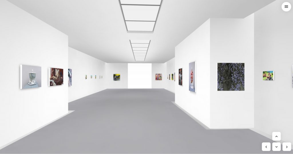 Kunstbehandlung Ausstellungsraum - virtuelle Ausstellung 