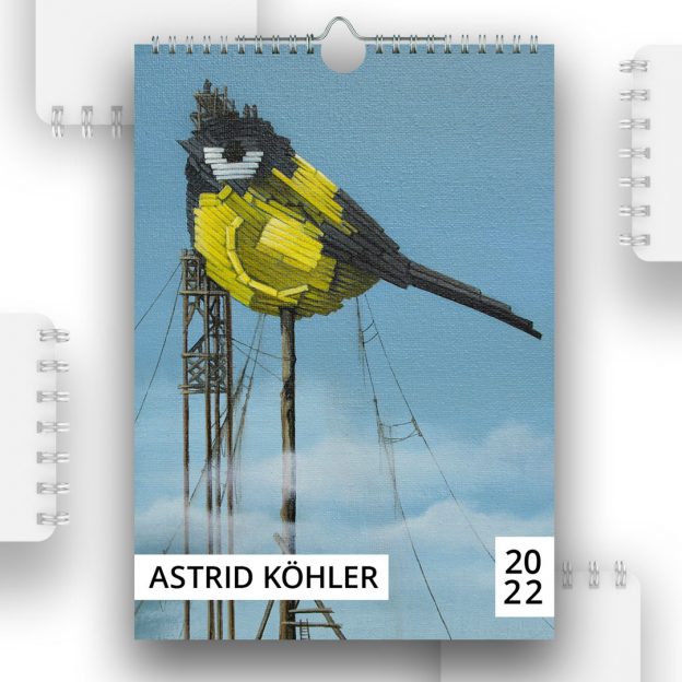 Cover Kalender 2022 von Astrid Köhler