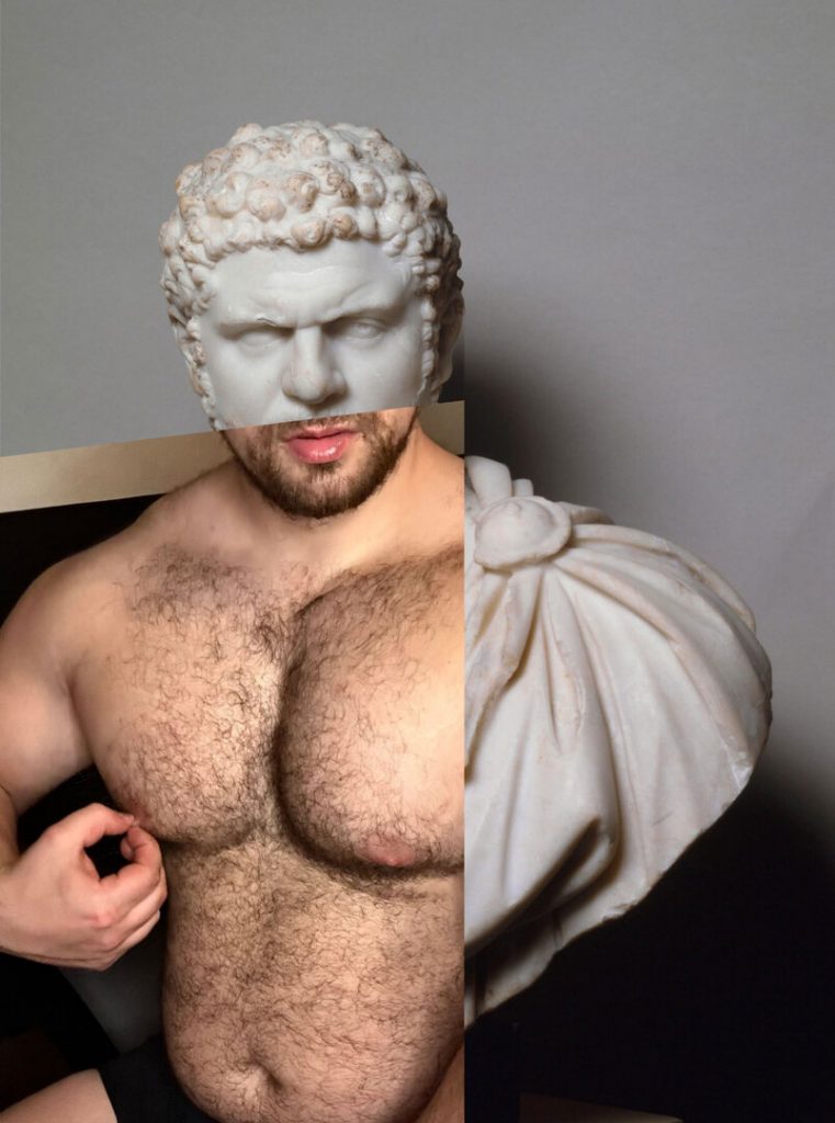 Naro Pinosa, El Emperador, Fotomontage/C-Print, 37x51cm, Blattgröße DIN A2 42x59,4cm, Aufl. 1/1, sign., dat. 2026